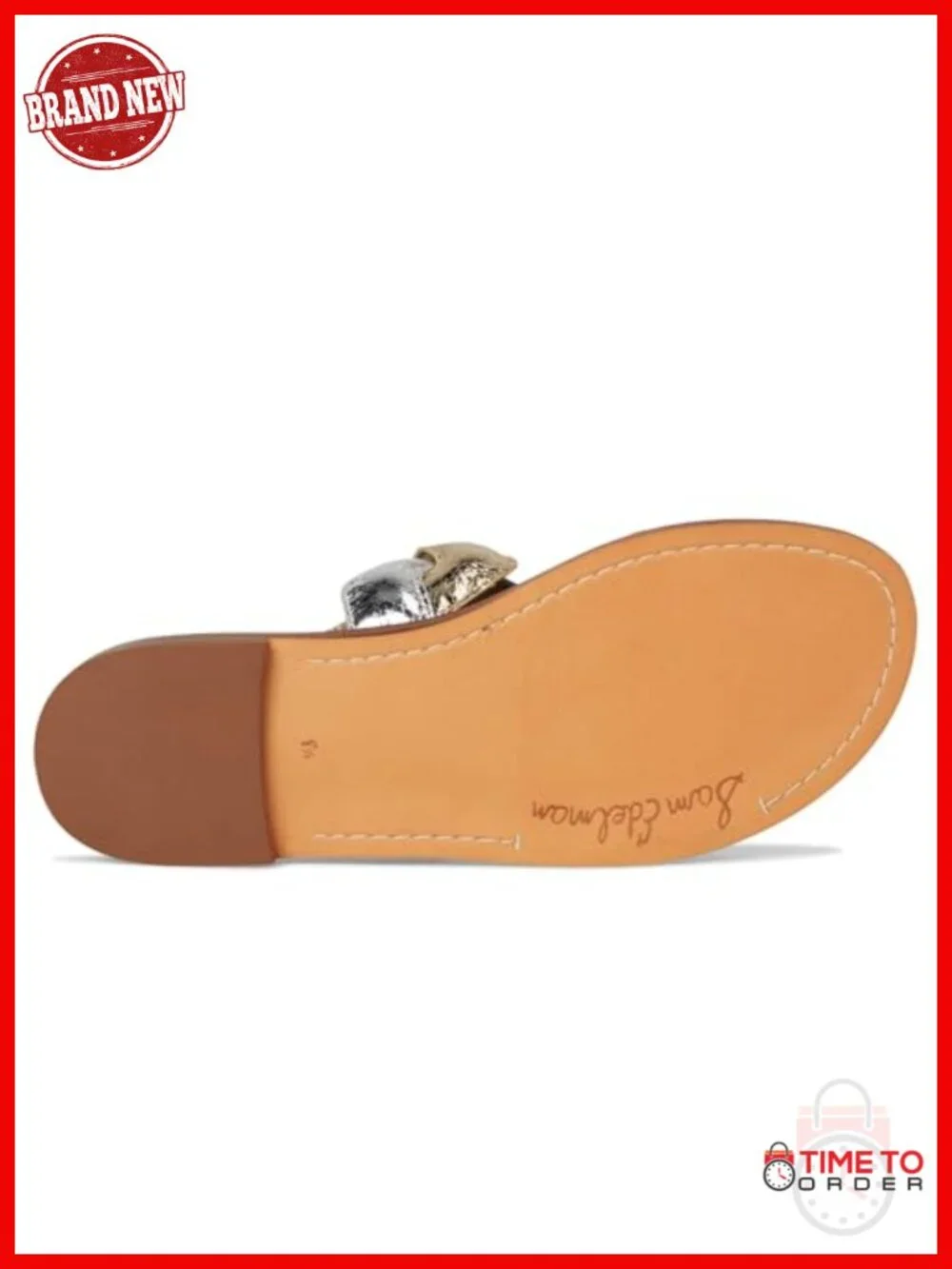 Braided Slide Sandal with Faux Leather Insole